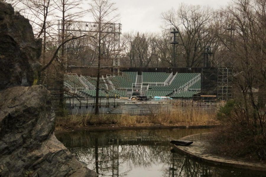 The Public Theater plans to reopen Shakespeare In The Park this summer in Central Park. This free production is returning with an adaptation of “Merry Wives of Windsor.” (Staff Photo by George Papazov)