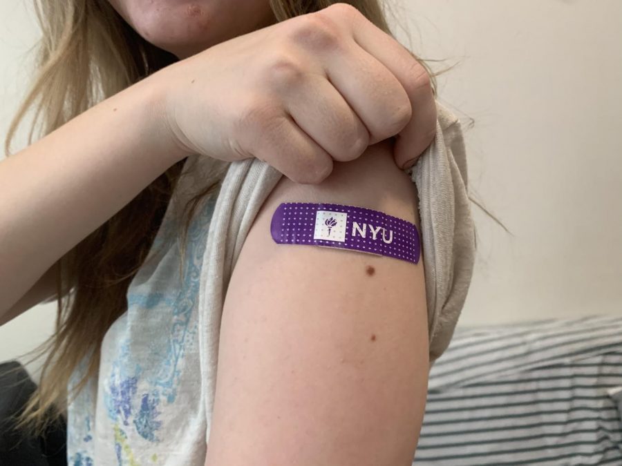 NYU announced that students planning to return to campus for the Fall 2021 semester are required to be vaccinated for COVID-19.  NYU has begun scheduling vaccine appointments for students, while also encouraging students to get vaccinated at other vaccination sites if available. (Staff Photo by Alexandra Chan)