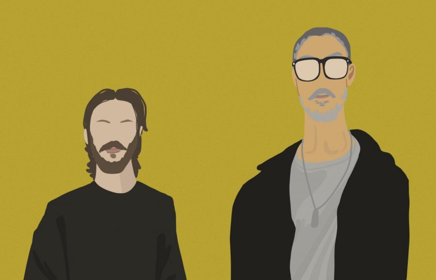 Blake+Mills+and+Pino+Palladino+are+two+veterans+in+the+pop+music+industry%2C+from+different+generations+and+with+different+career+paths.+Nonetheless%2C+their+collaboration+Notes+With+Attachments+forges+an+entirely+new+path.+%28Staff+Illustration+by+Susan+Behrends+Valenzuela%29