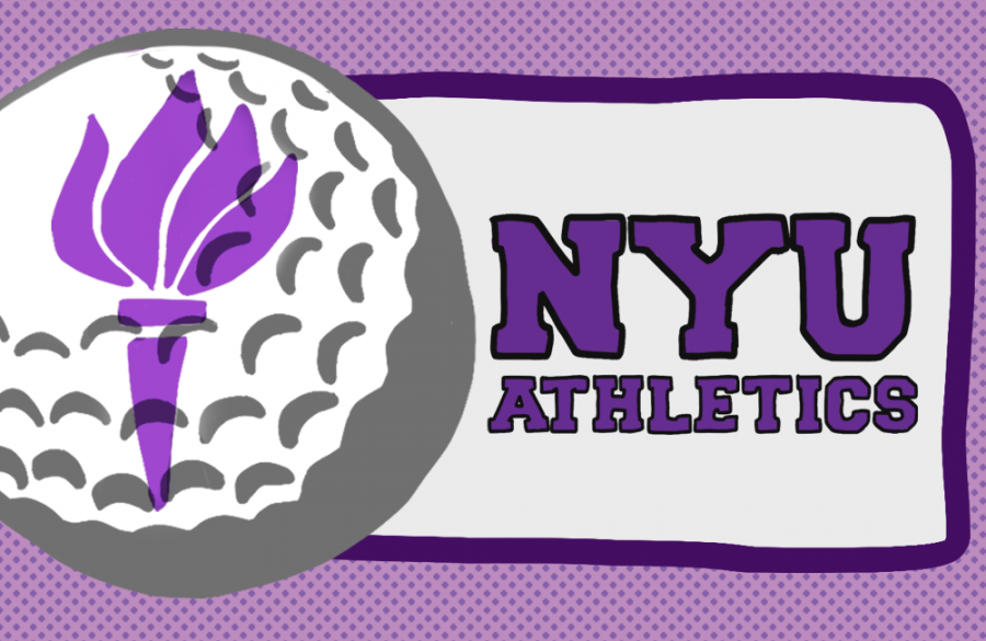 NYU men’s and women’s golf teams have seen immense success in recent years. On April 28th, Katie Rudolph was formally introduced as the new head coach of the NYU men’s and women’s golf team. (Staff Illustration by Debbie Alalade)