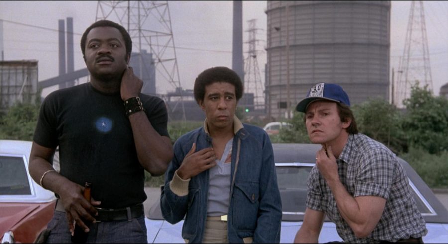Paul Schrader’s directorial debut, Blue Collar, is a 1978 American crime drama film following three blue-collar workers. This film is currently playing at Film Forum until July 22. (Image Courtesy of Universal Pictures)