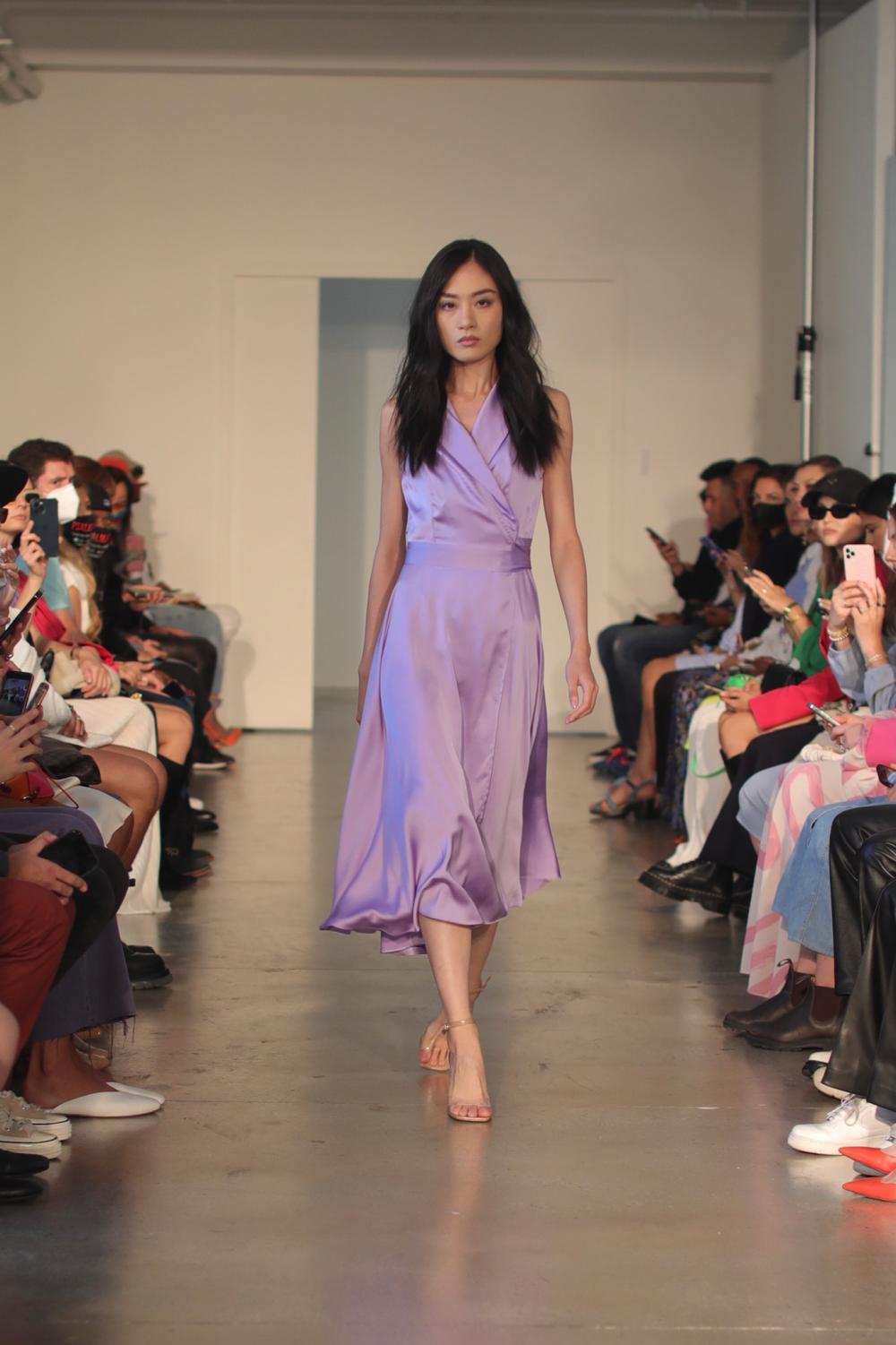 Tiffany+Brown+Designs+redefines+purple+at+NYFW