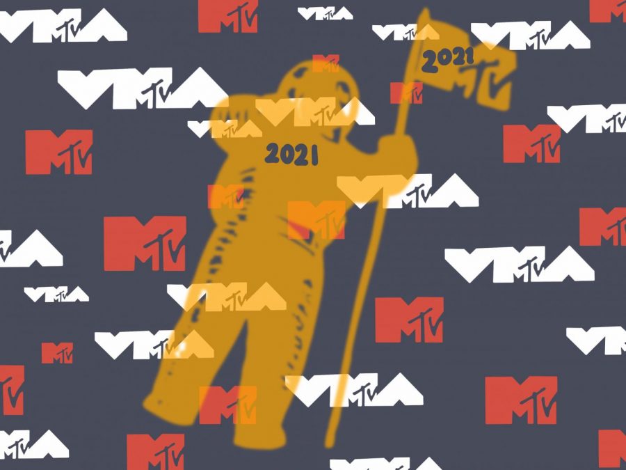 This year’s MTV Video Music Awards returns to its live format to celebrate the channel’s 40th anniversary. The 2021 VMAs were held at the Barclays Center in Brooklyn on September 12. (Staff Illustration by Manasa Gudavalli)