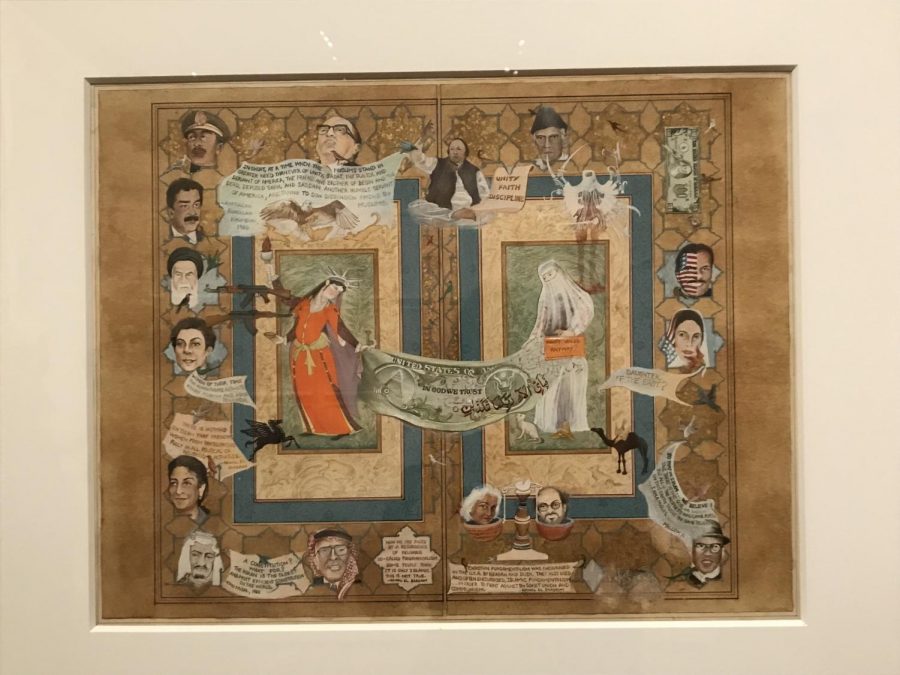 Persian artist Shahzia Sikander’s work is on display at the Morgan Library. The exhibition will be available to view until September 26.
(Photo by Alexandra Christina Bentzien)
