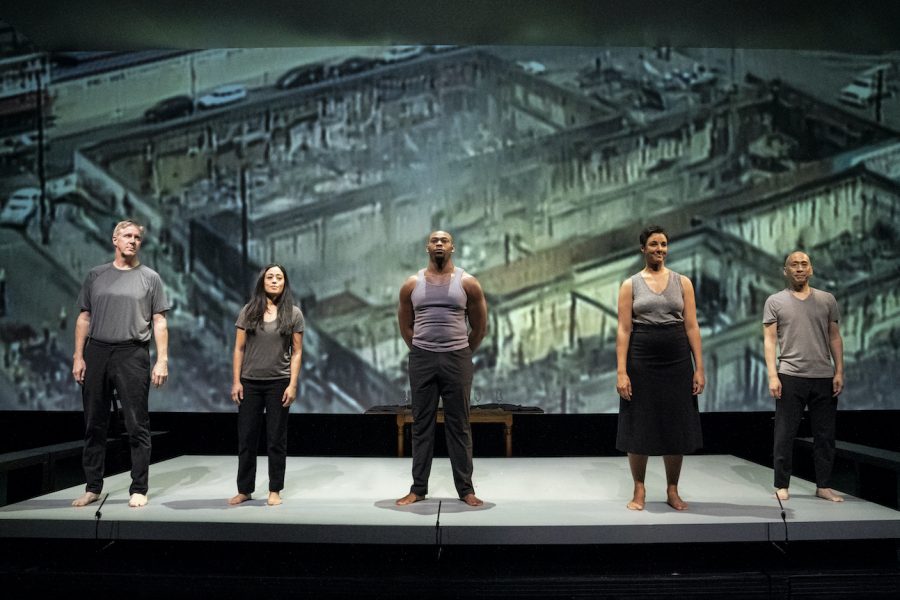 Anna Deveare Smith’s play “Twilight: Los Angeles, 1992,” first premiered on Broadway in 1994. Now running at the Signature Theatre, the story of the Rodney King uprising is as relevant as ever. (Photo by Joan Marcus, Image courtesy of Signature Theatre)