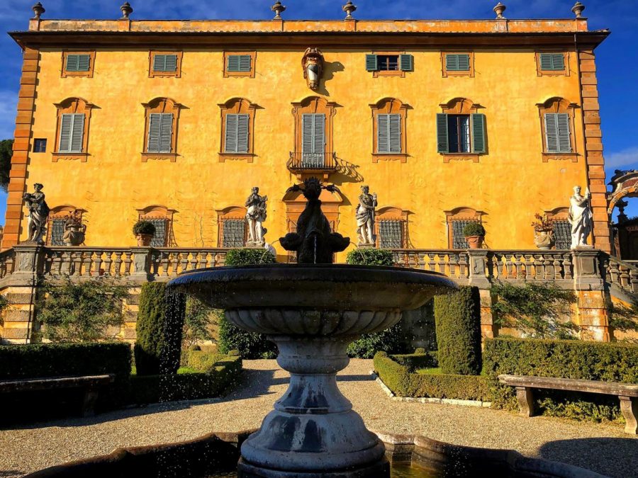 The Villa La Pietra estate houses NYU Florence. Due to COVID-19 guidelines, NYU Florence has paused homestays for the fall 2021 semester. (Staff Photo by Roshni Raj)