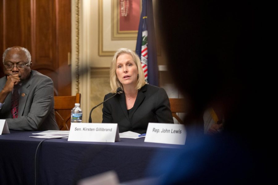 Kirsten Gillibrand has served as a junior New York Senator since 2009. Her internship program has been criticized for its inaccessibility to low-income applicants and lack of diversity. (Image via Wikimedia Commons)