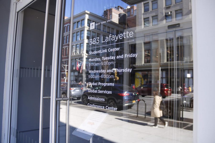 383 Lafayette St. houses the Office of the Bursar which deals with student financial aid. When it comes to financial aid allocation, transfer students are at a great disadvantage. (Staff Photo by Alex Tran)