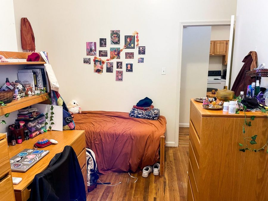 A break-in occurred at a room in Lafayette Hall on Wednesday, Nov. 3. The intruder claimed that her roommates had locked her out and she had nowhere else to go. (Photo by Mariana Trimble)
