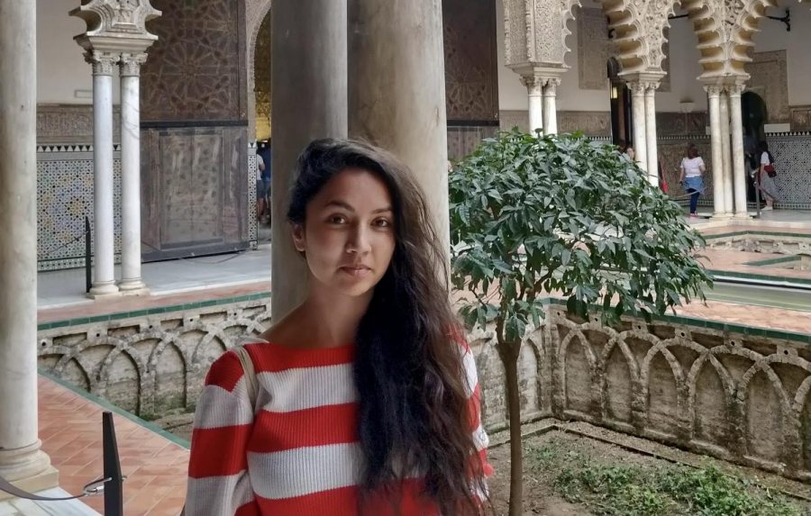 Sanjana Bhambhani, a CAS senior, runs the trending TikTok account @womenofhistory. Many accomplished historical women are overlooked in K-12 education, but Bhambhani’s videos are giving these women the recognition that they deserve. (Image courtesy of Sanjana Bhambhani)