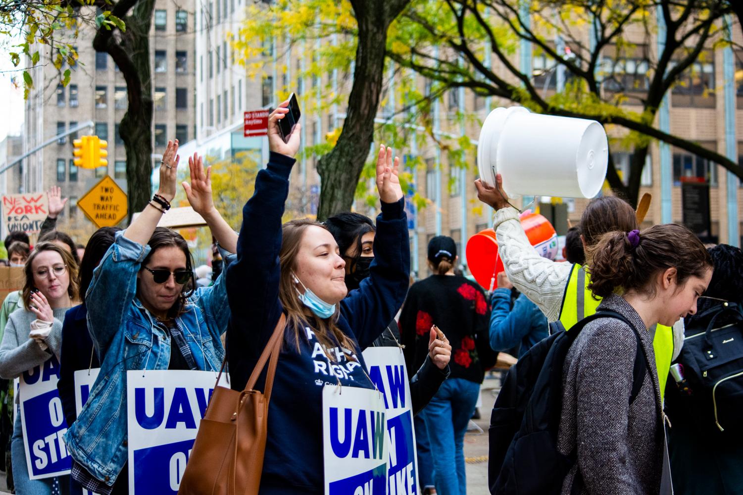 Columbia+student+workers+strike+again+for+a+fair+contract