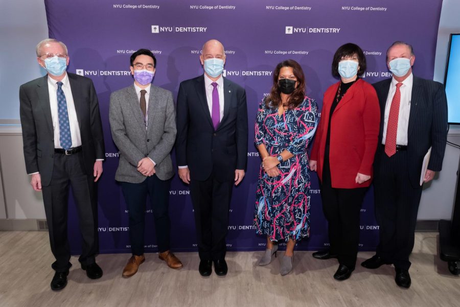 On July 1, NYU Dentistry partnered with the United States Department of Veterans Affairs and the VA New York Harbor Healthcare System. Through the Veterans Oral Care Access Resource, NYU Dentistry will work to provide dental care for NYC veterans. (©Sorel: Courtesy of NYU Photo Bureau)