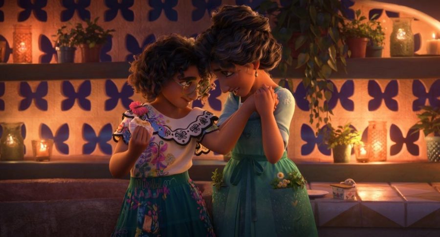 “Encanto,” Disney’s newest animated movie, features a Colombian family and was released on Nov. 24. Receiving scores of 7.7/10 on IMDb and and 91% on Rotten Tomatoes, it is likely one of Disney’s best films since “Frozen.” (Image courtesy of Walt Disney Animation Studios)