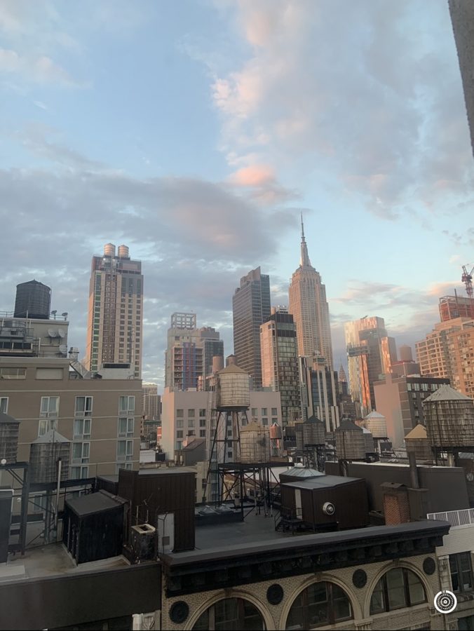 Dugan described moving to New York City for college as the start of a new journey. (Image courtesy of Kiersten Dugan)