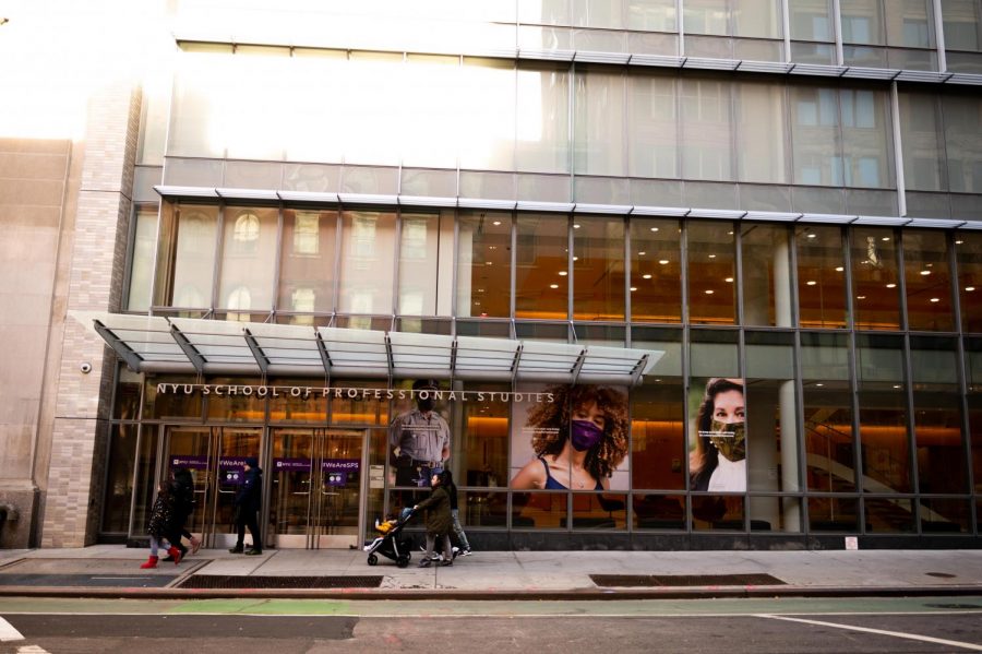 The School of Professional Studies at NYU is shutting down the English Language Institute at the end of the semester. The closure will result in dozens of staff layoffs and the loss of English programs which serve international students. (Staff Photo by Jake Capriotti)