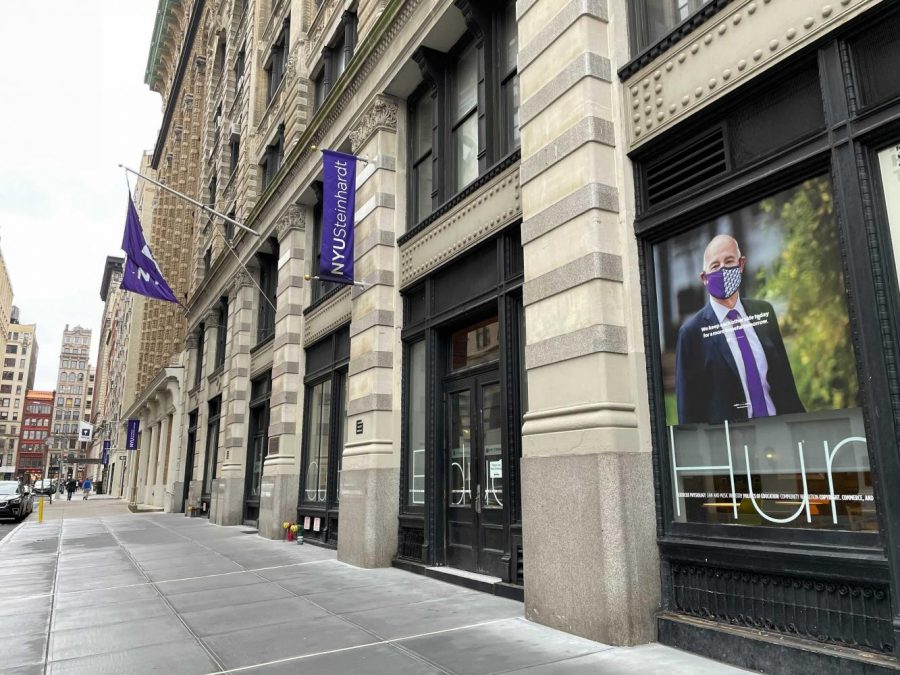 The Steinhardt school was previously named the NYU School of Education before Michael and Judy Steinhardts donation. (Staff Photo by Nicolas Pedrero-Setzer)