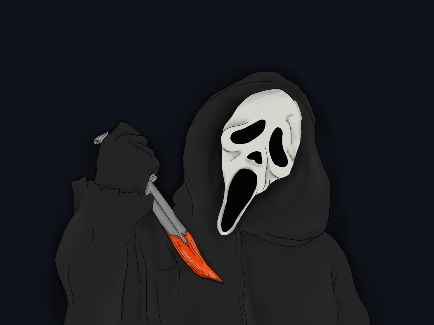 Ghostface High Tops Scream Shoes Ghostface Merch Scream Sneakers Serial Killer Scream Movie