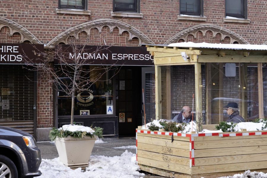 Madman Espresso is a cafe on University Place near NYU’s Washington Square campus. (Photo by Kevin Wu)