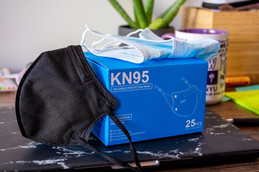 NYU encourages faculty, staff and students to wear KF94, N95 and KN95 masks to combat omicron’s high transmissibility. But the university has yet to provide its community with the masks it recommends. (Staff Photo by Manasa Gudavalli)
