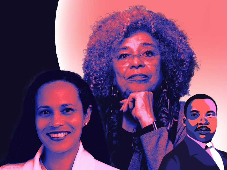 Ann Morning and Angela Davis led an insightful discussion for students and faculty to kick off NYU’s annual commemoration of Black History Month and MLK Week. (Image courtesy of NYU Abu Dhabi)