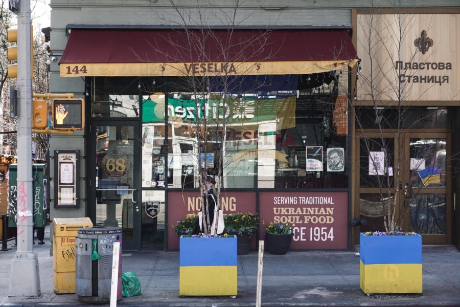 Veselka is a Ukrainian restaurant in the East Village owned by Jason Birchard. (Photo by Kevin Wu)