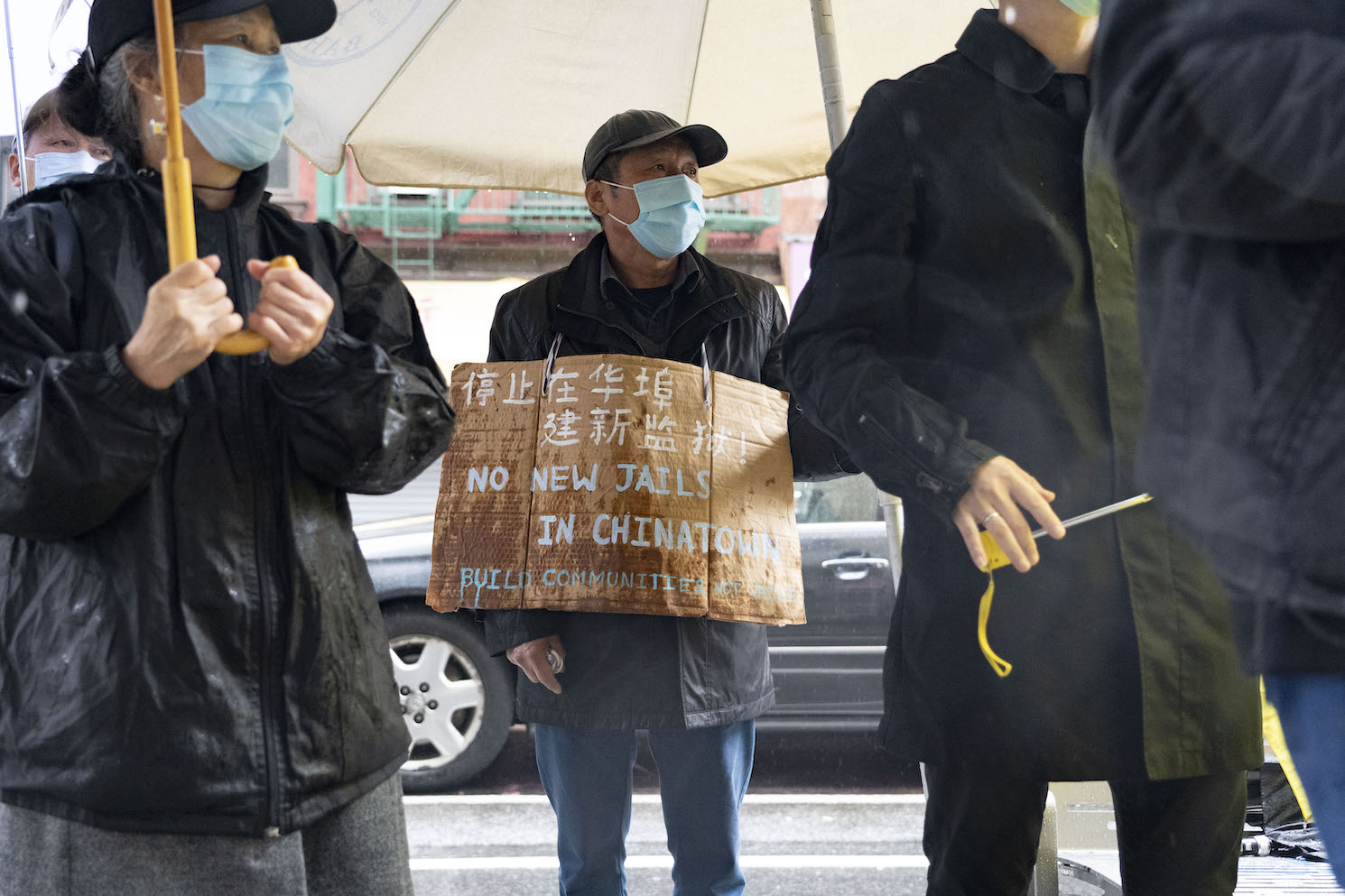 Demonstrators+boycott+Chinatown+museum+to+protest+new+mega+jail