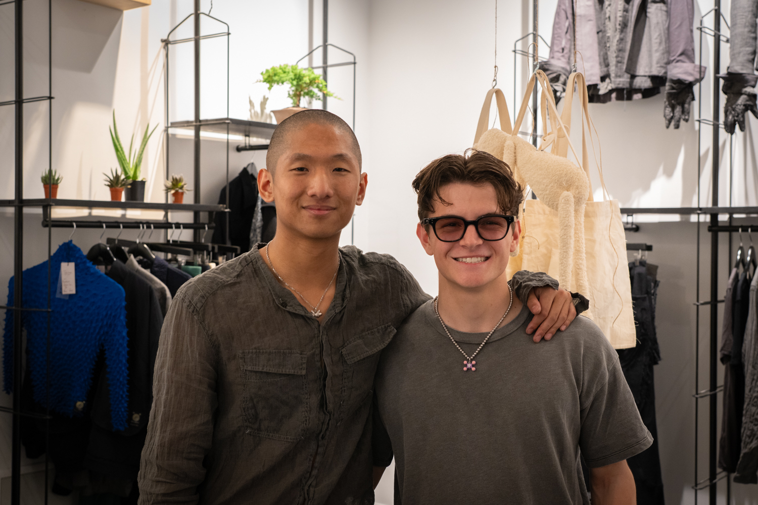 Martin Li (left) and Brandon Fogarty (right), founders of Komune.