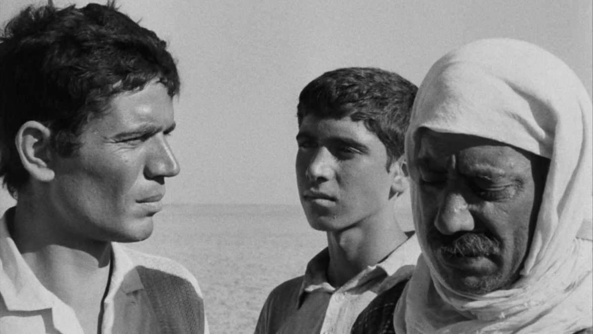 Mohamed Kheir-Halouani, Bassan Lofti Abou-Ghazala and Saleh Kholoki in the film ‘The Dupes’.