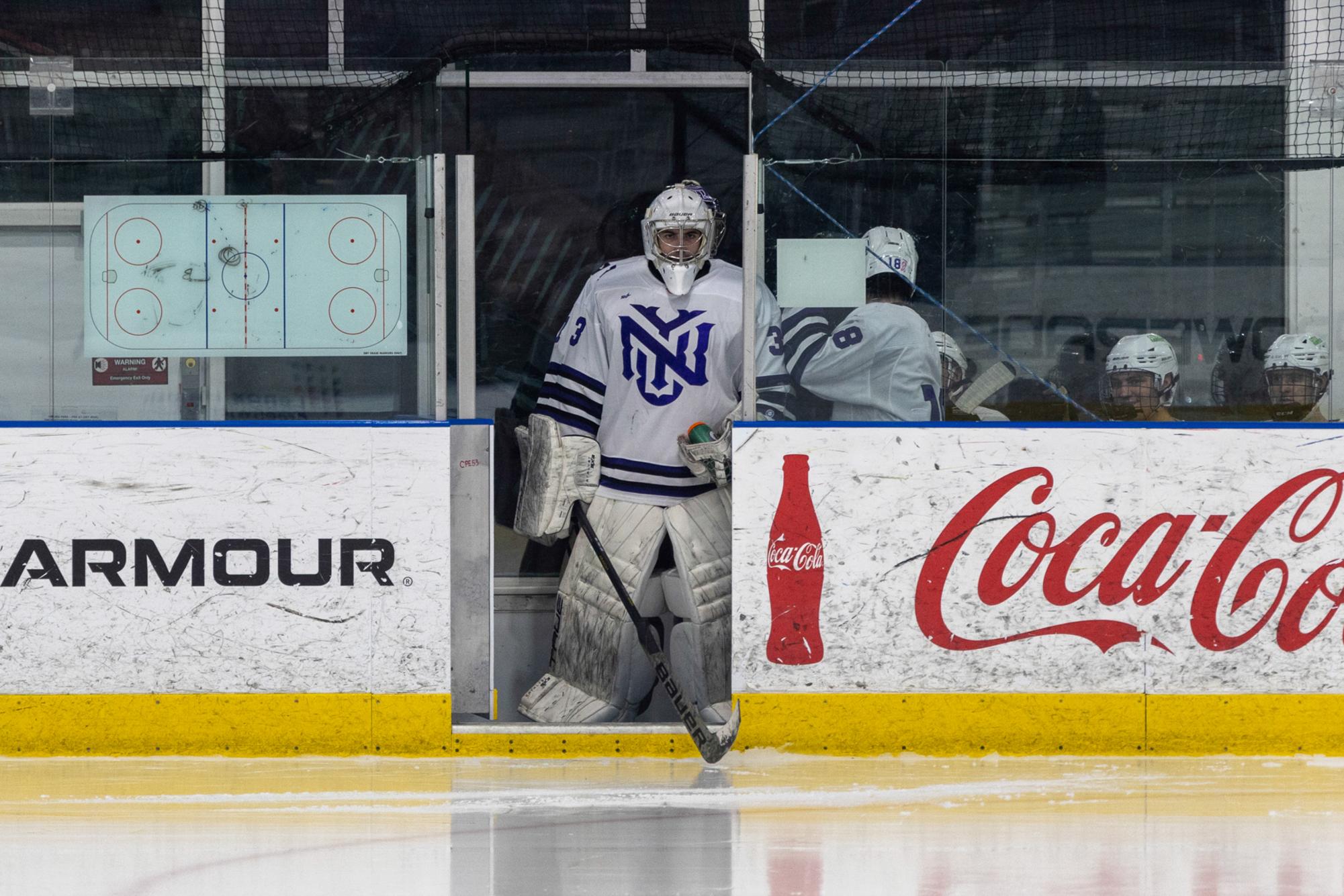 NYU ice hockey honors 2015 national championship team