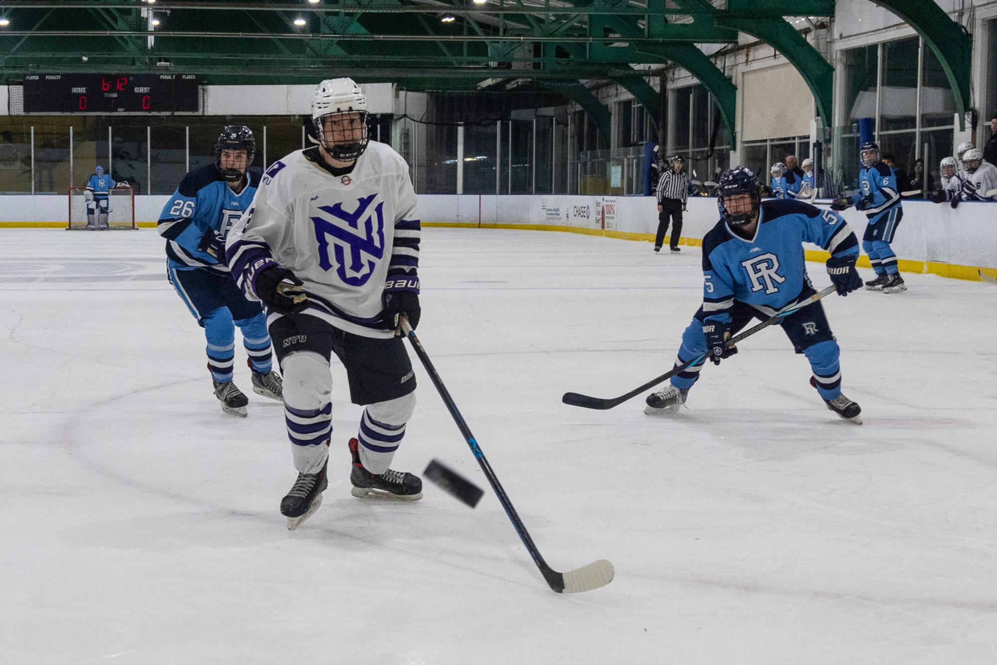 NYU ice hockey honors 2015 national championship team