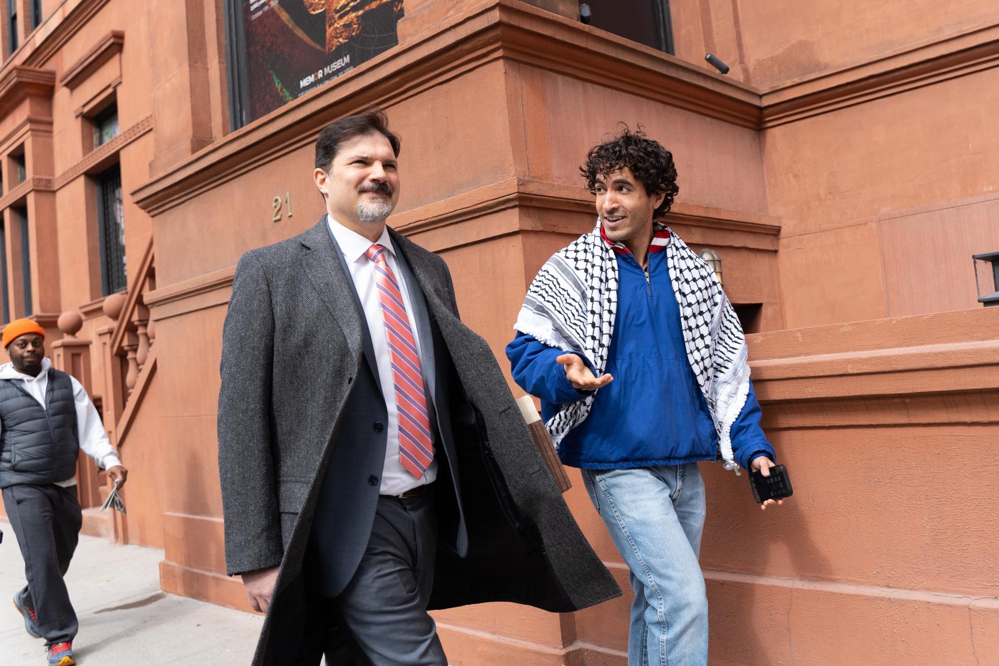 Students protest NYU investments outside trustees’ finance meeting