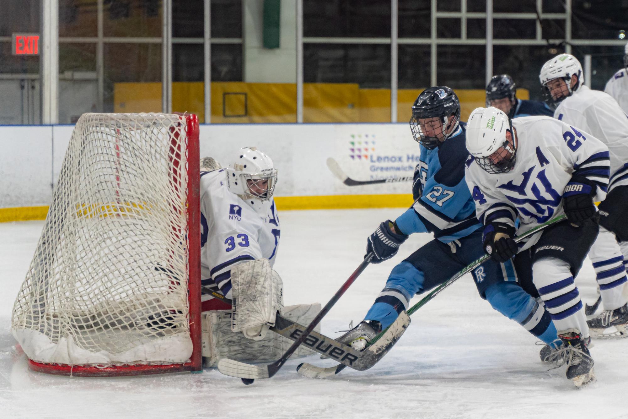 NYU ice hockey honors 2015 national championship team