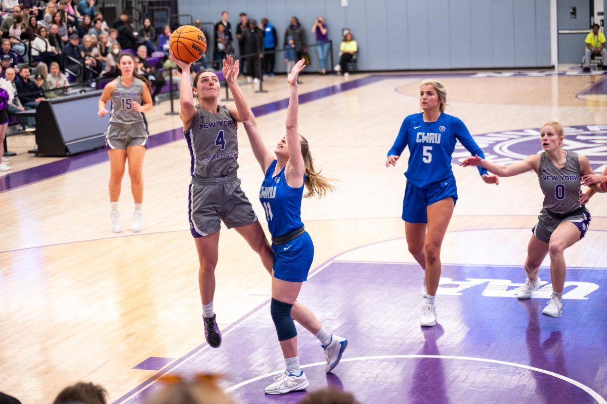 Senior guard Belle Pellecchia, named UAA Defensive Player of the Year for the fourth year in a row. (Kiran Komanduri for WSN)