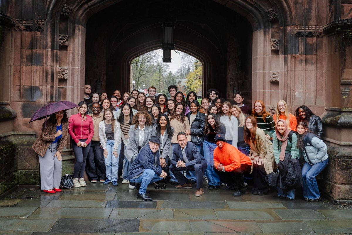 Making an Exoneree students from NYU, Georgetown University and Princeton University at a conference in Princeton (Courtesy of Sullivan Gaudreault)