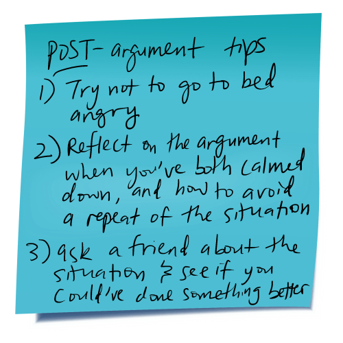post argument