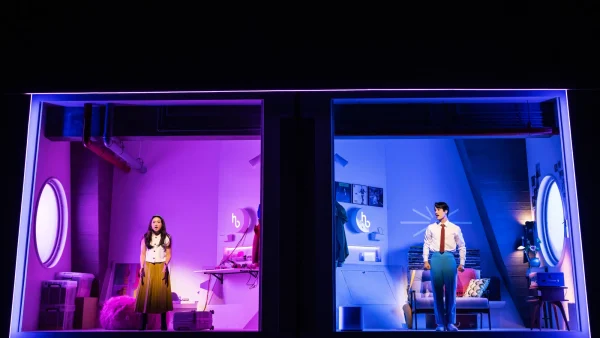"Maybe Happy Ending," written by Steinhardt alum Hue Park and Tisch alum Will Aronson, was the most awarded production at the awards ceremony. (Courtesy of Matthew Murphy)