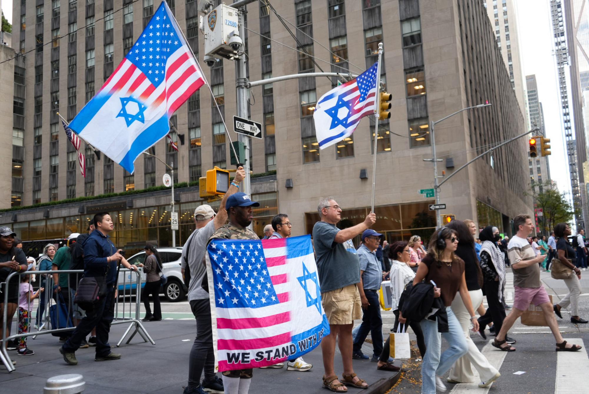 Students join hundreds in citywide Oct. 7 protest