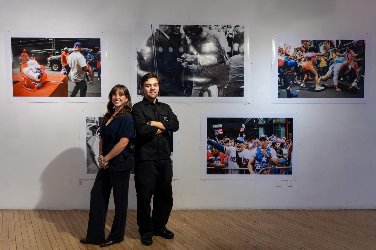 Steinhardt seniors Mila De Félix and Ricardo Goytia. (Krish Dev for WSN)