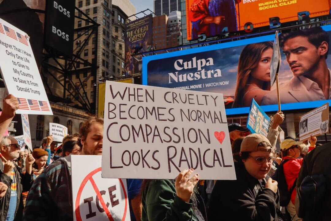 100,000 march in NYC’s ‘No Kings’ protest