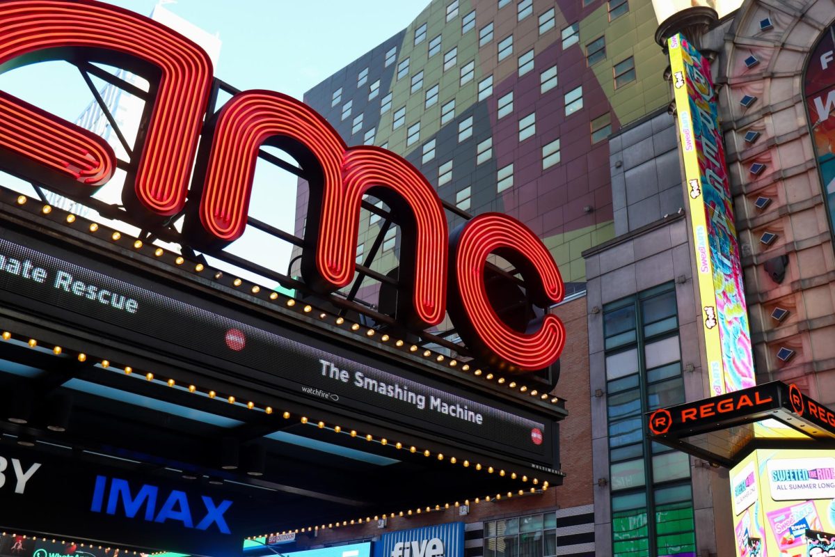 The AMC Empire 25 and the Regal Cinema in Times Square. (Ivy Chan for WSN)