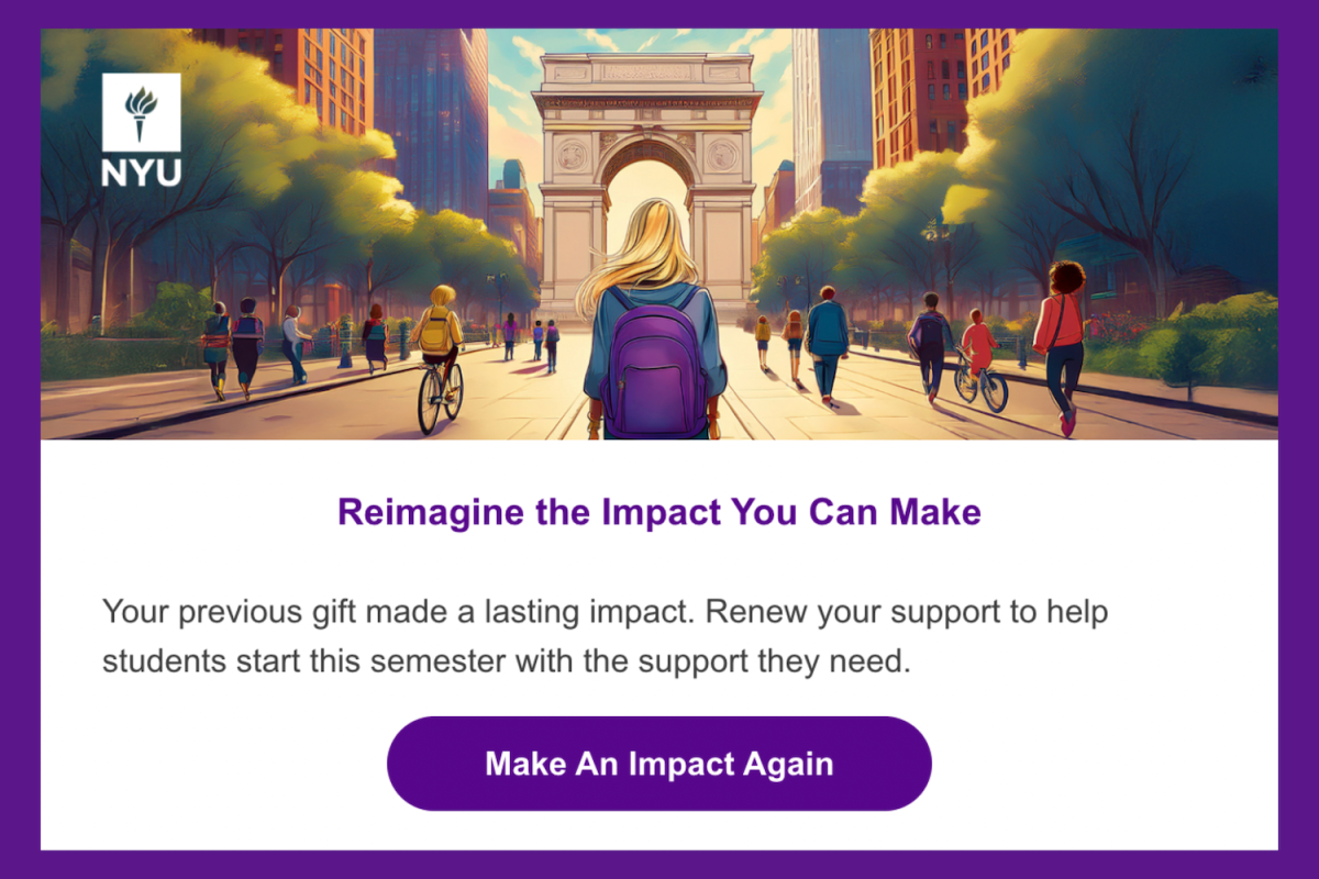 Opinion: NYU’s recent ad with AI art is an artistic failure