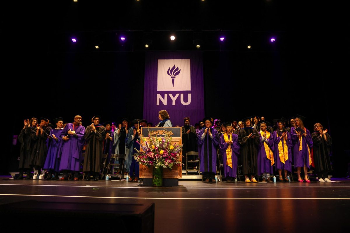 2025 Gallatin Graduation Ceremony at the Beacon Theatre. (Julia Smerling for WSN)