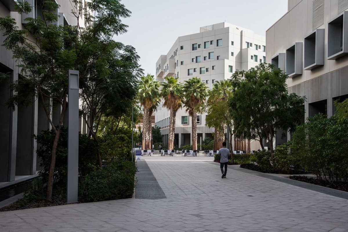 The NYU Abu Dhabi campus. (Sam Klein for WSN)