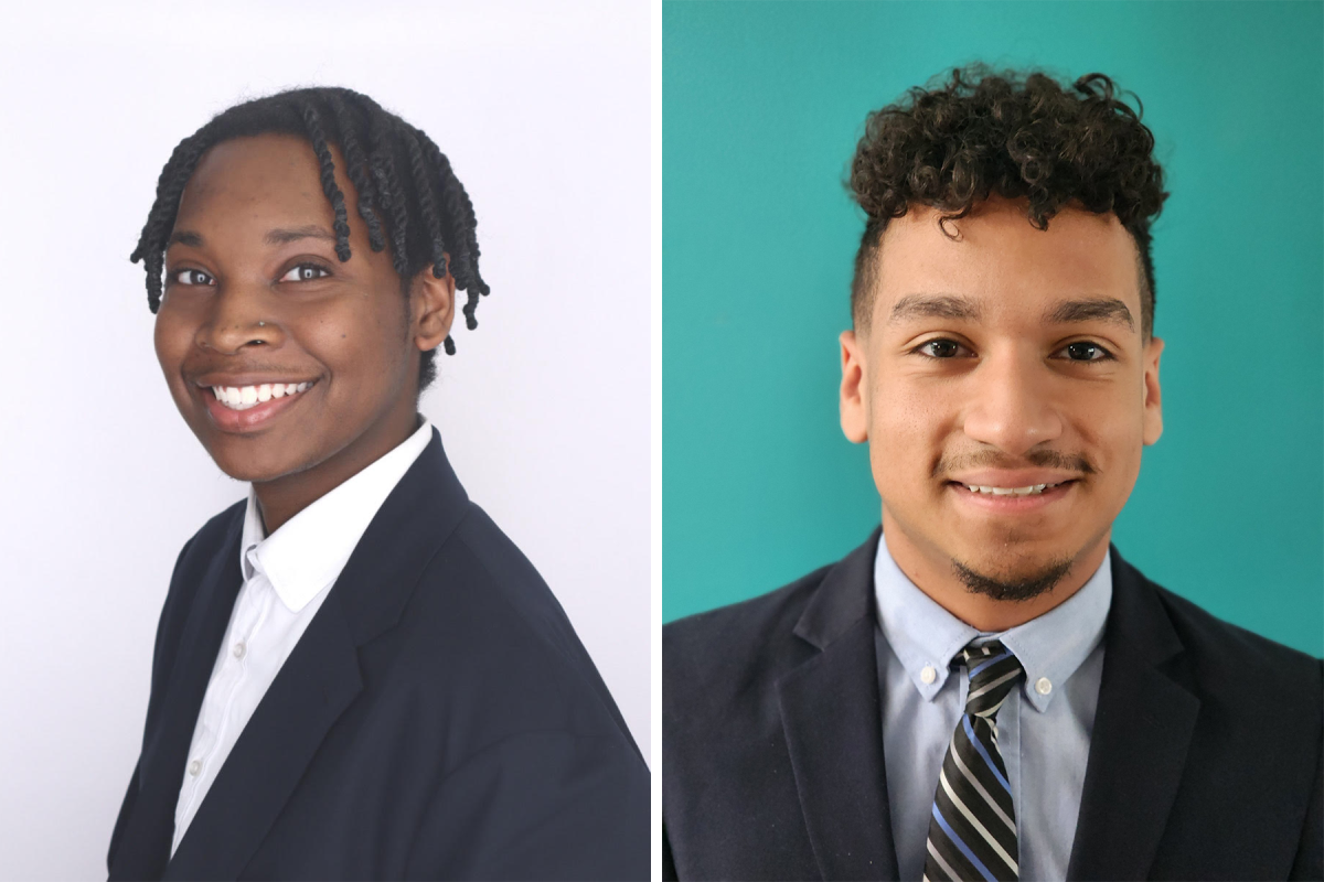 Candidates Christian Howze and Adrian Pica-Borjas. (Courtesy of Christian Howze and Adrian Pica-Borjas)