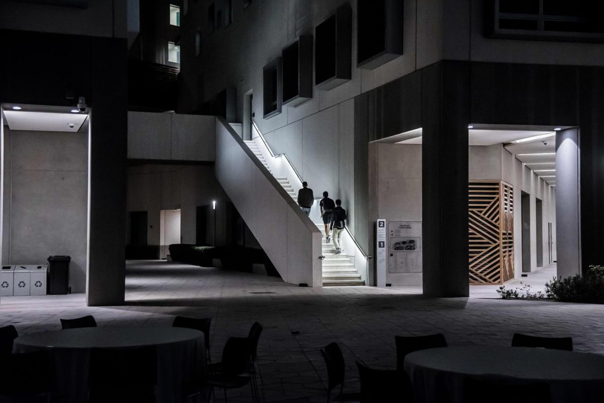 The NYU Abu Dhabi campus. (Sam Klein for WSN)