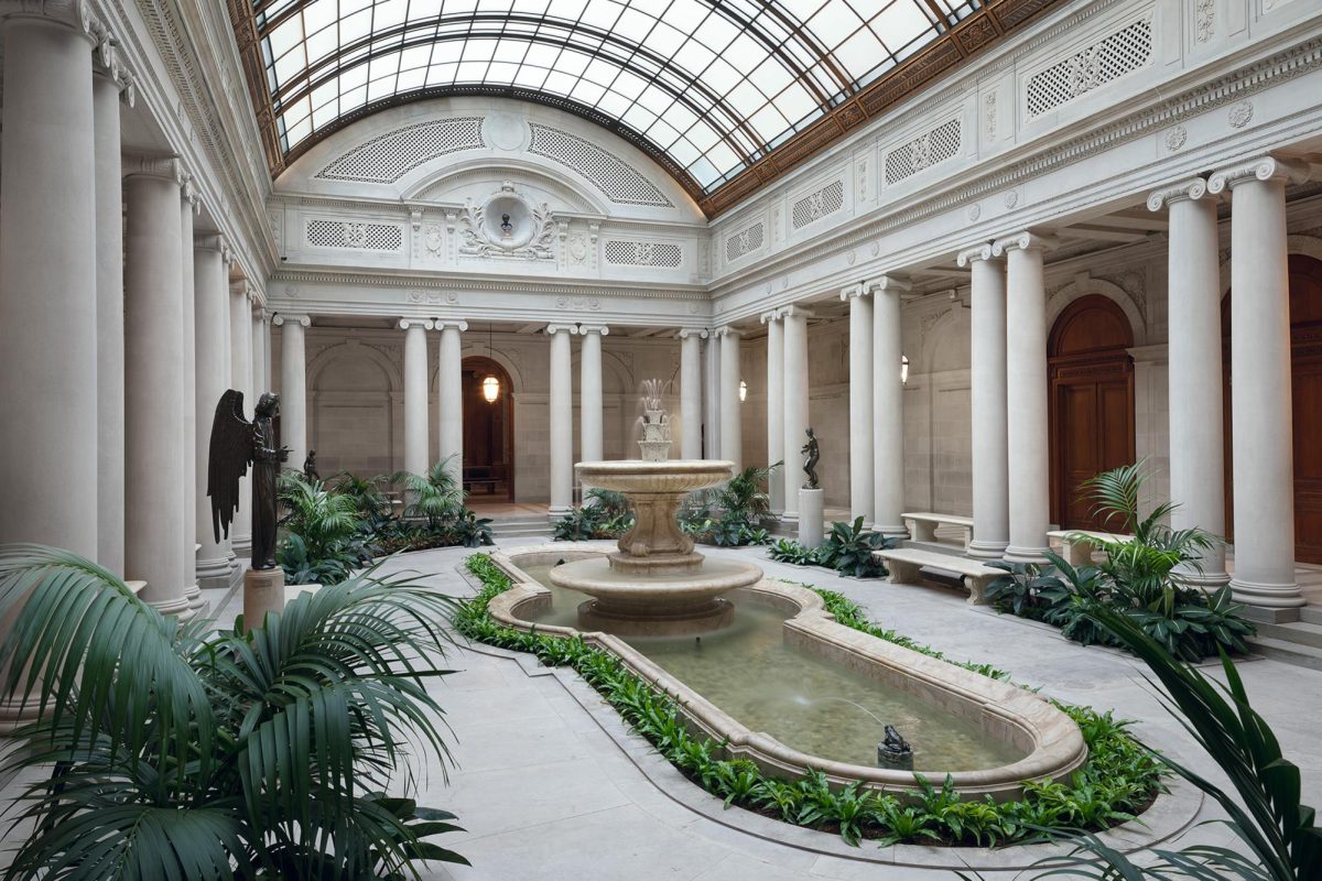 The Garden Court at The Frick Collection. (Courtesy of The Frick Collection)