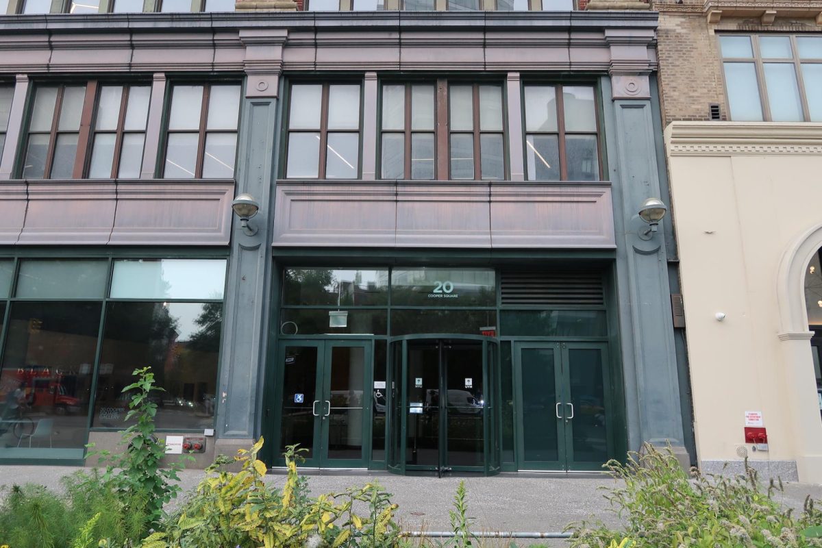 NYU Arthur L. Carter Journalism Institute located at 20 Cooper Square. (Sophia Graves for WSN)