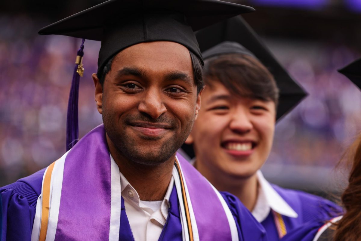 Student speaker Armaan Gupta. (Julia Smerling for WSN)
