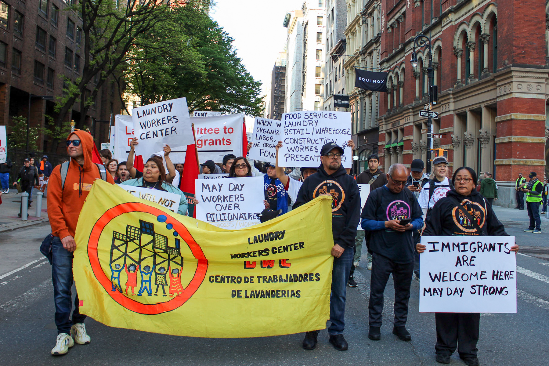 NYU orgs join thousands for May Day protests