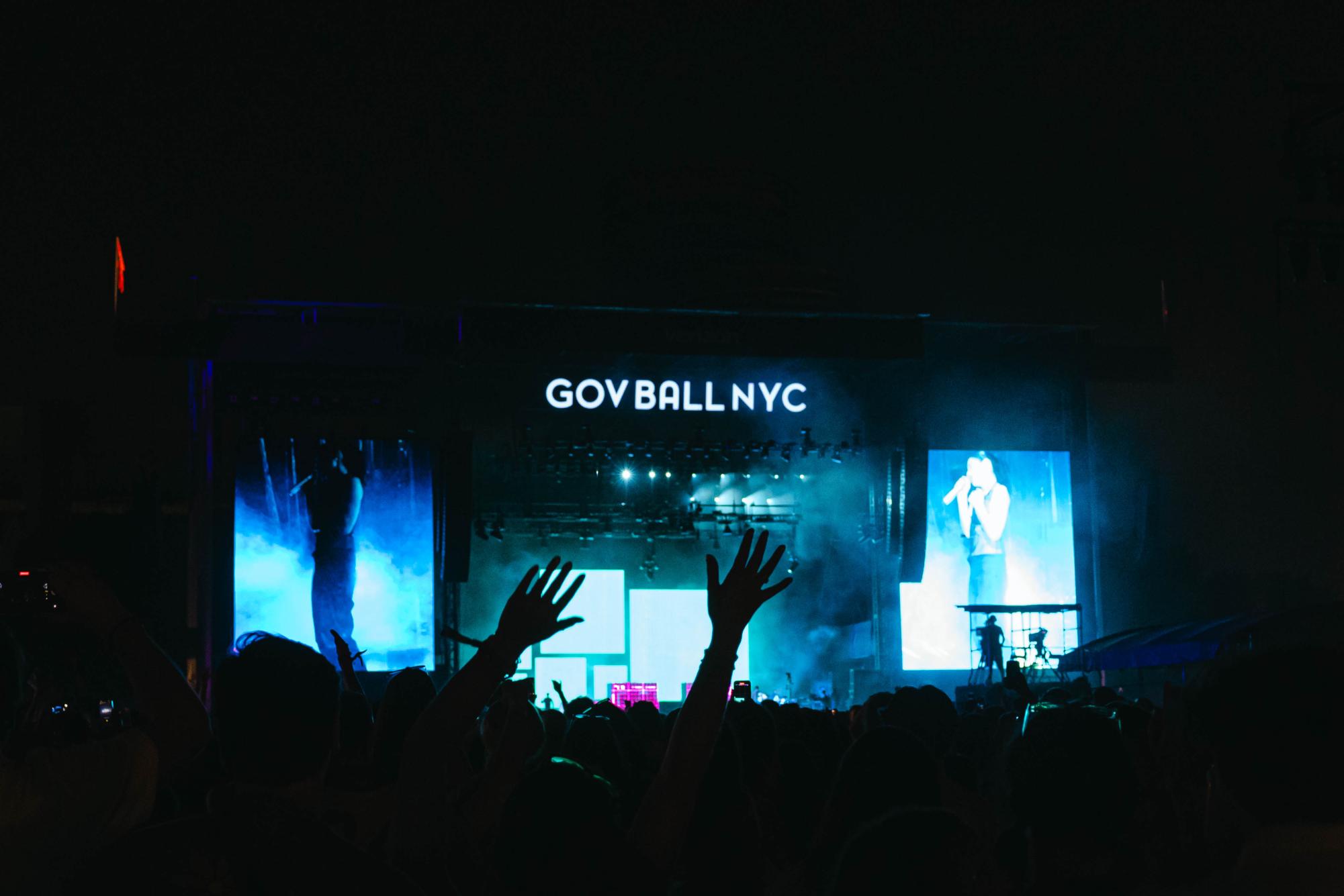 At this year’s Gov Ball, weather setbacks and mosh pits flood the festival